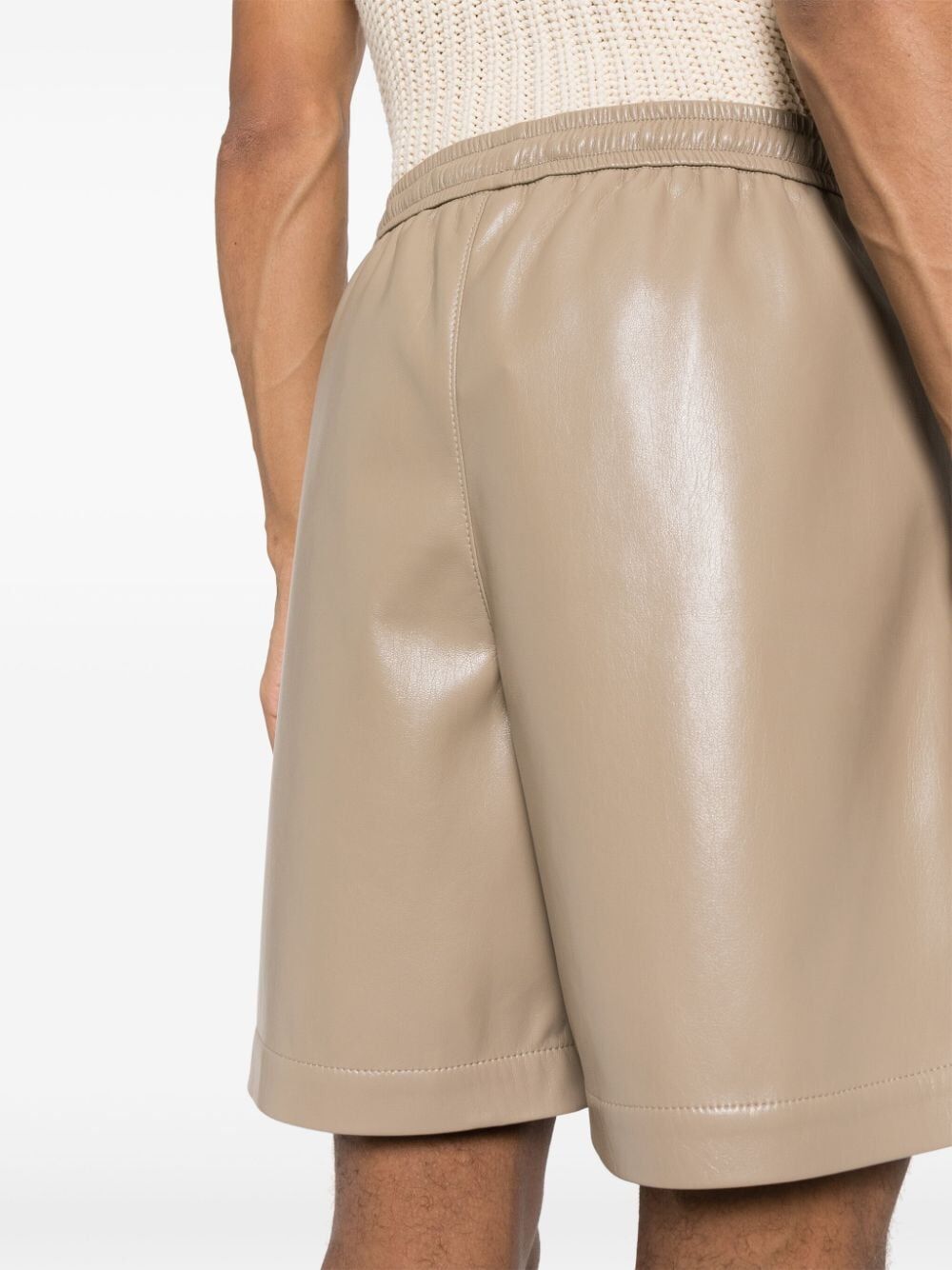 NANUSHKA-DOXXI SHORTS-NM24RSST00479 ASHY TAUPE