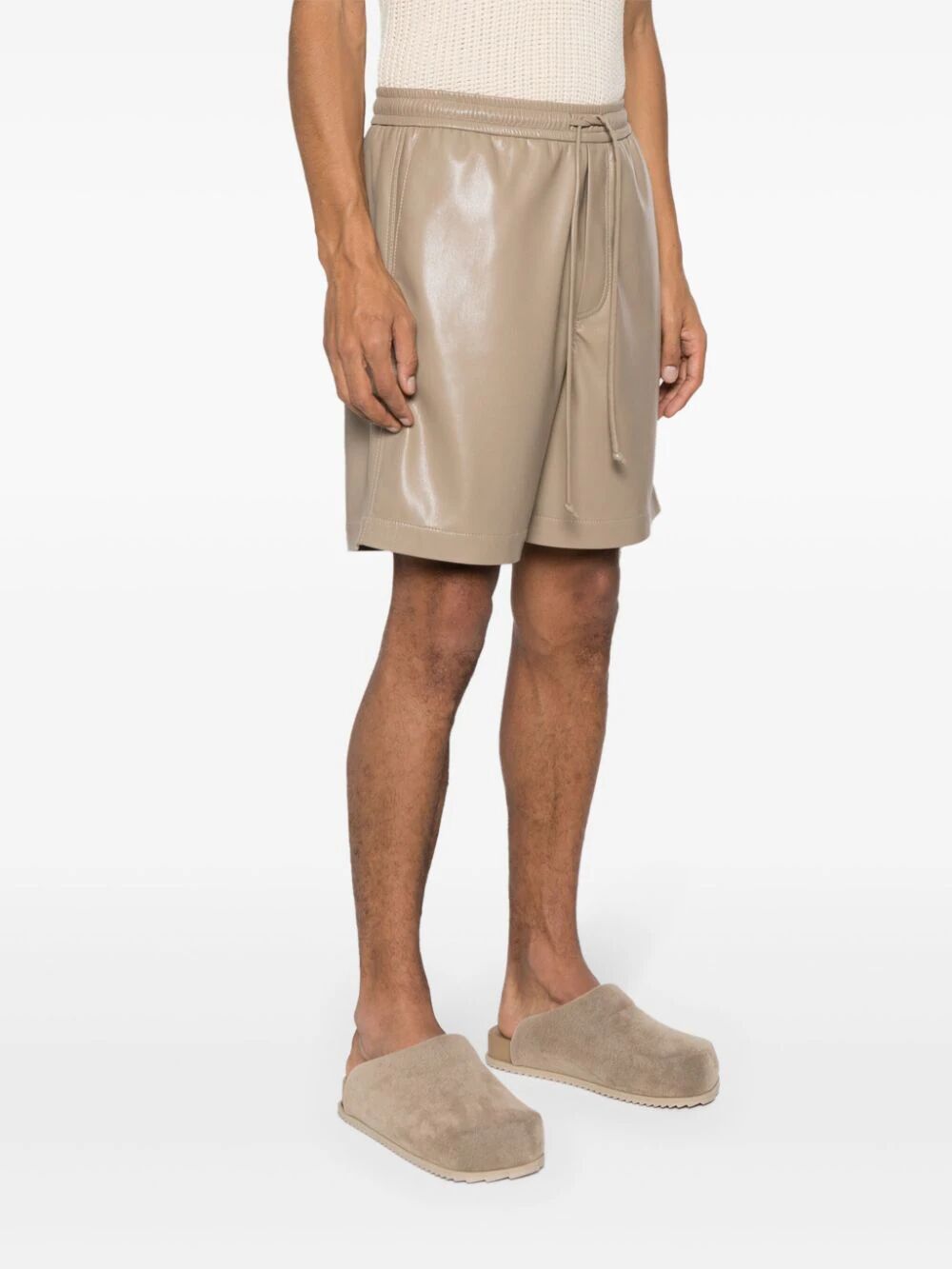 NANUSHKA-DOXXI SHORTS-NM24RSST00479 ASHY TAUPE