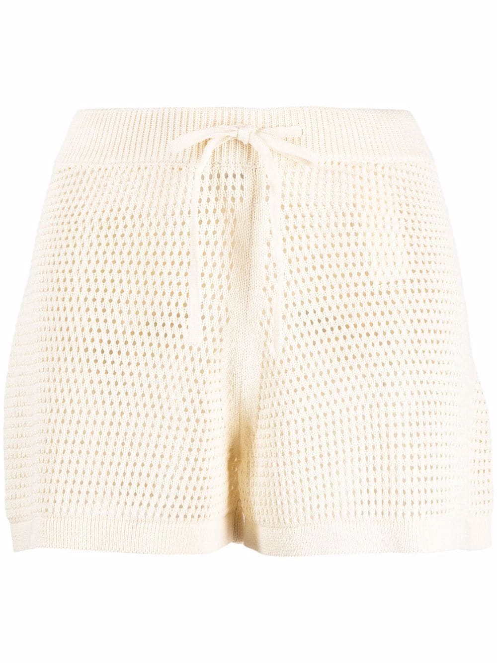 NANUSHKA-JAEL PAPER CROCHET SHORTS-NW22BCST00272 CREME