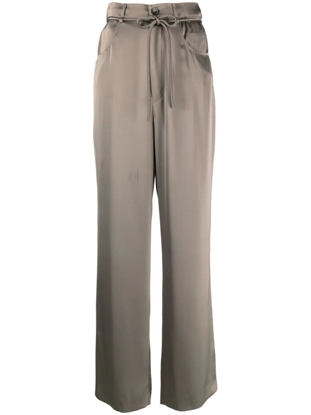 NANUSHKA-SATO DRAWSTRING TROUSERS-NW24RSPA02394 CLAY