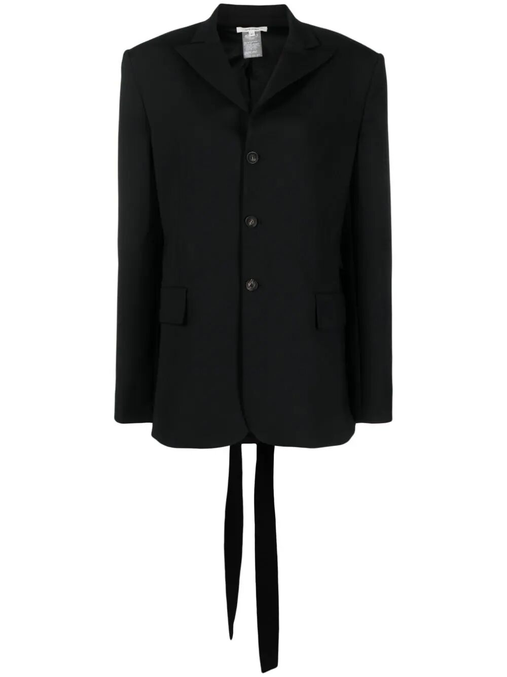 NENSI DOJAKA-TAILORED JACKET-NDAW23JKT019 BLACK