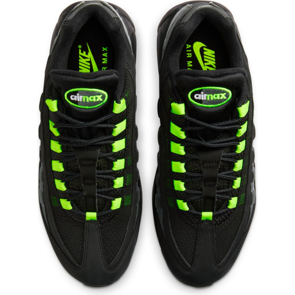 Neon green air max 95 best sale