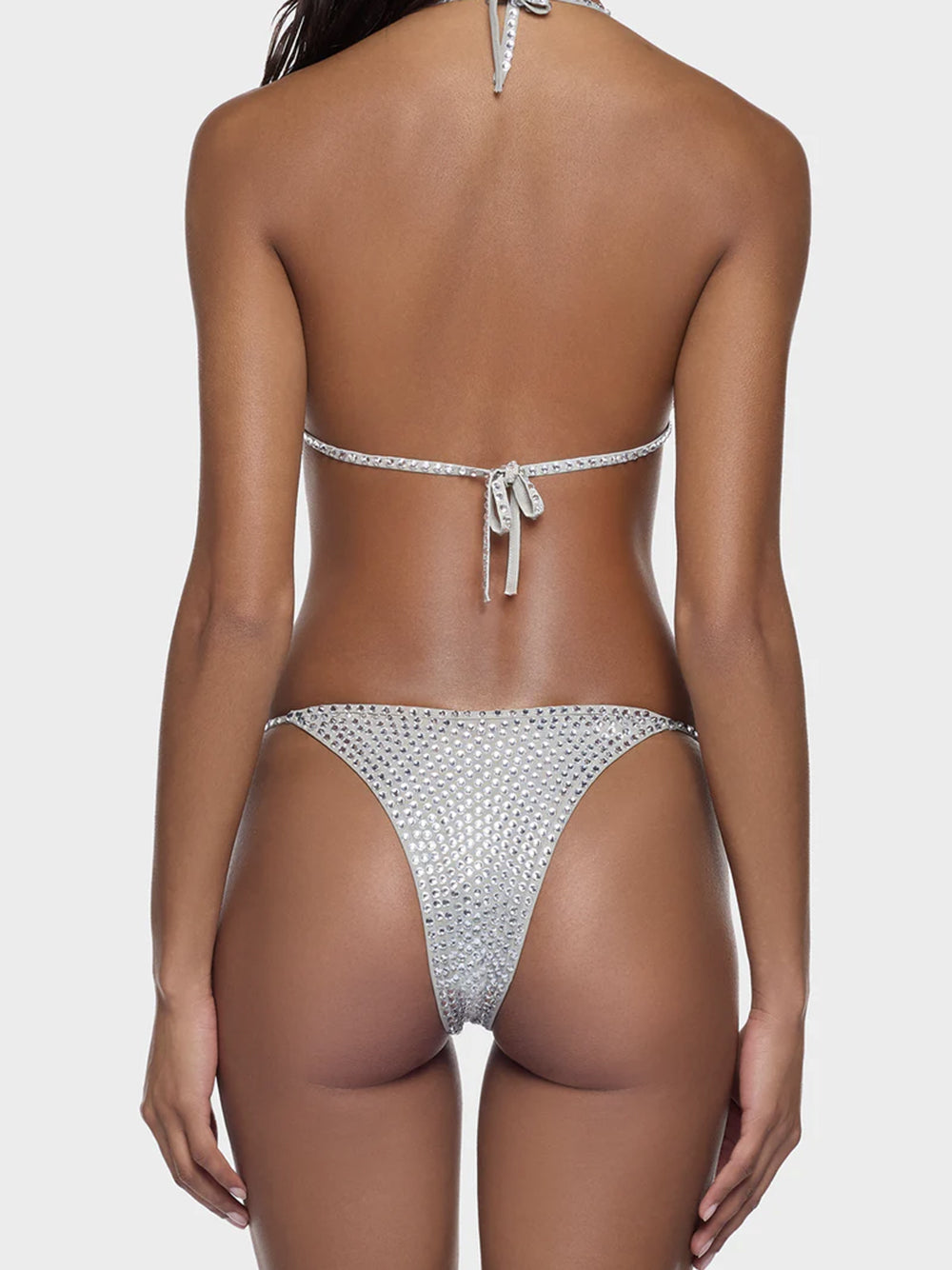 OSEREE SWIMWEAR-CRYSTAL TWO PIECE-