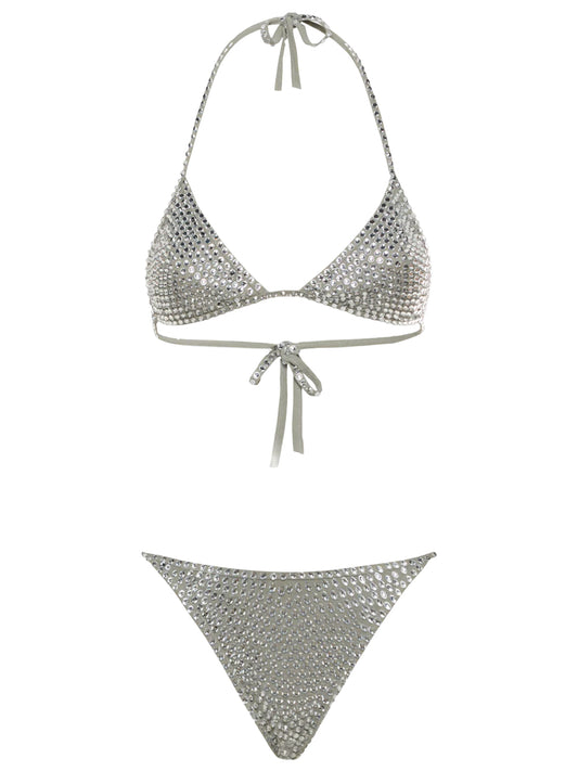OSEREE SWIMWEAR-CRYSTAL TWO PIECE-