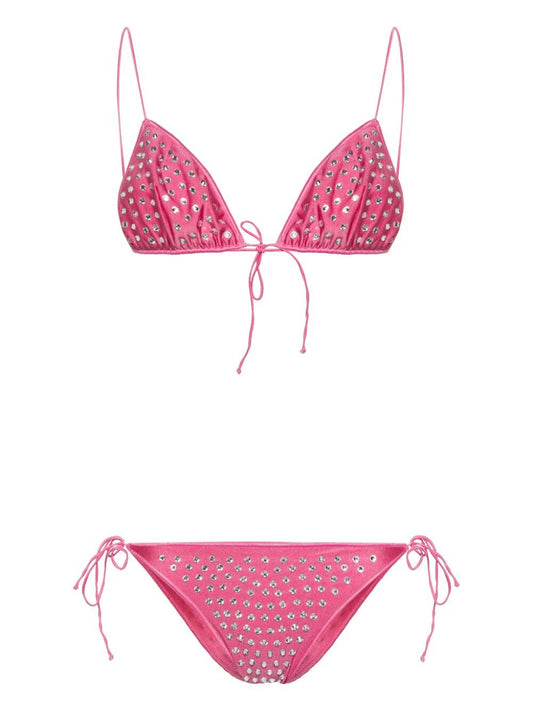 OSEREE SWIMWEAR-GEM TWO PIECE-GTS238 FLAMINGO