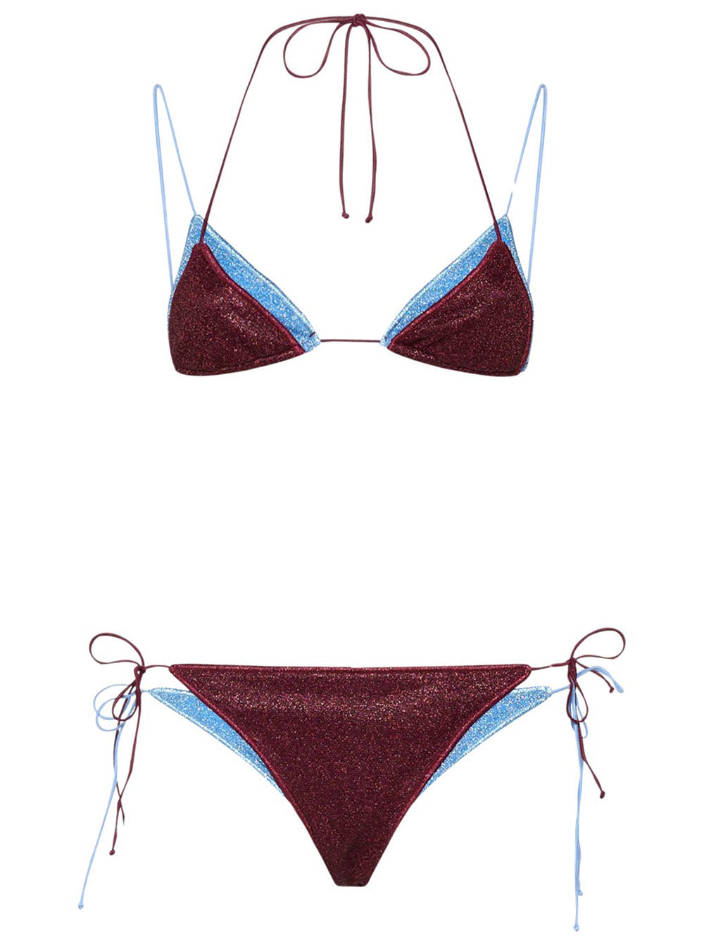 OSEREE SWIMWEAR-LUMIERE BICOLOR DOUBLE KINI-