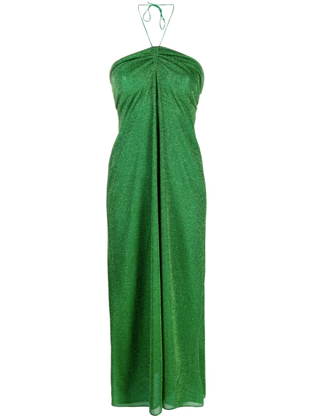 OSEREE SWIMWEAR-LUMIERE EMPIRE DRESS-LEF235 EMERALD GREEN