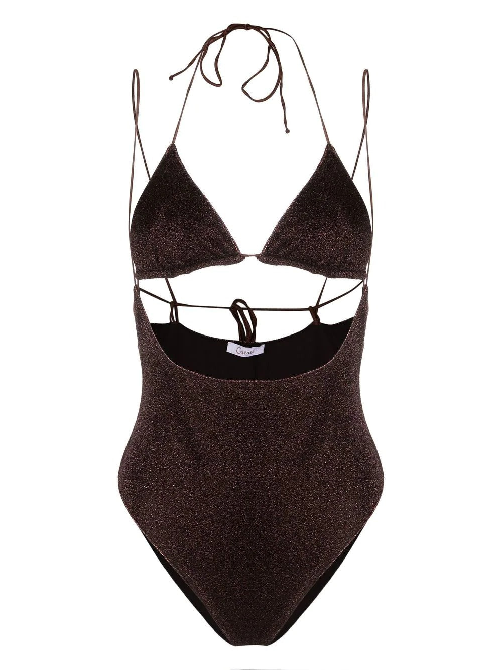 OSEREE SWIMWEAR-LUMIERE KINI MAILLOT-LKS238 DK BROWN