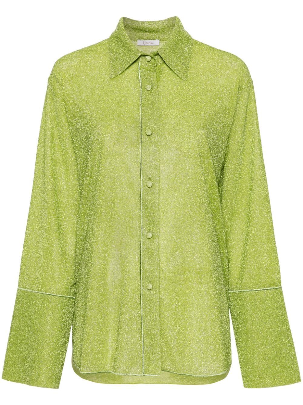 OSEREE SWIMWEAR-LUMIERE LONG SHIRT-LSF235 LIME