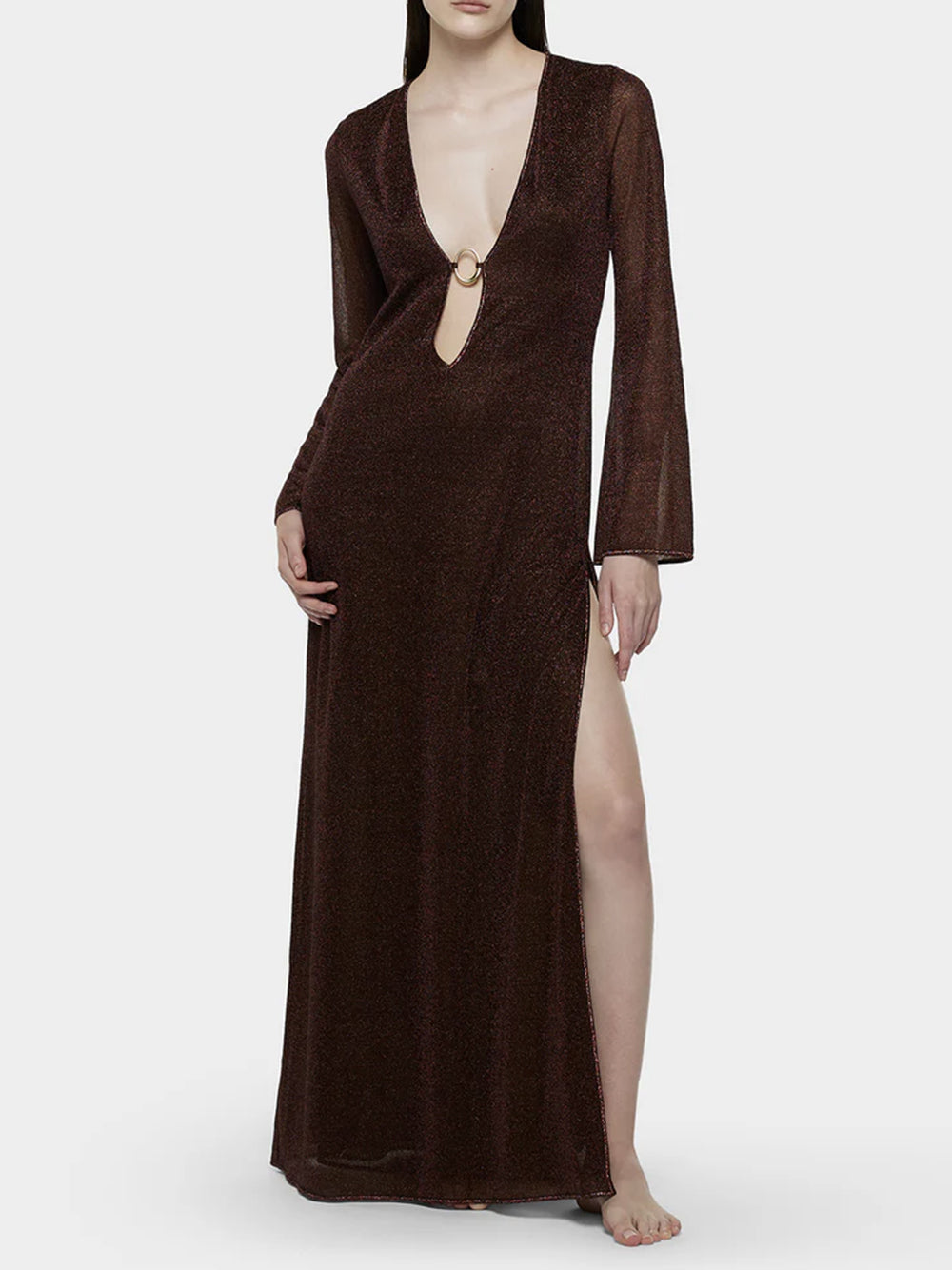 OSEREE SWIMWEAR-LUMIERE O-LONG KAFTAN-