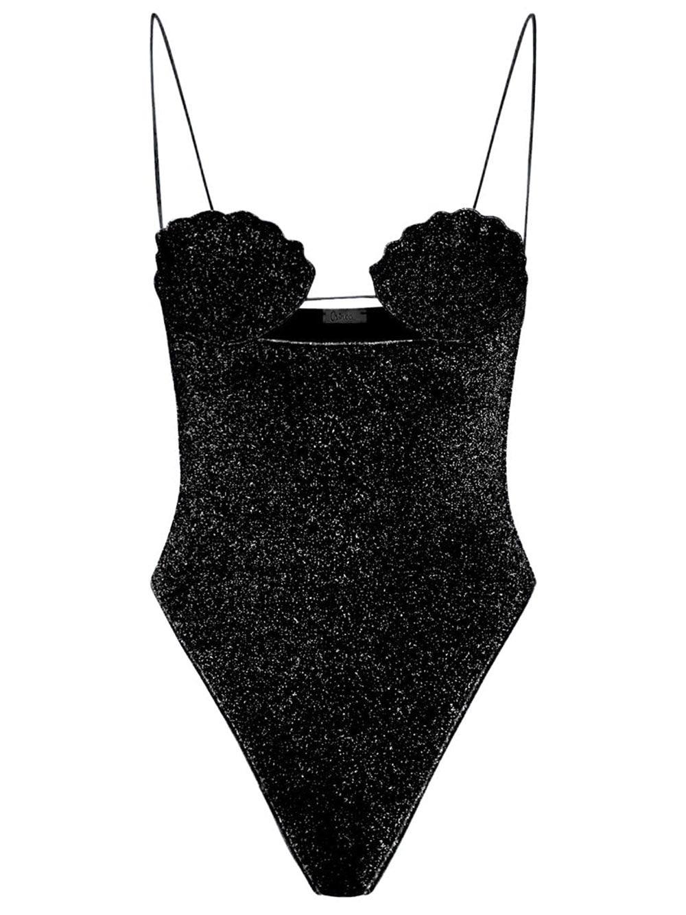 OSEREE SWIMWEAR-LUMIERE SHELL MAILLOT-LMF257 BLACK – Dope
