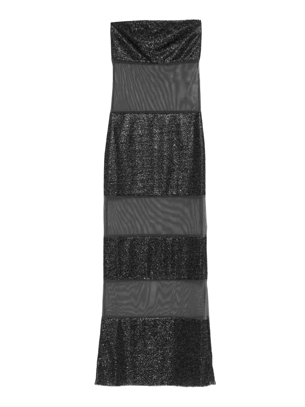 OSEREE SWIMWEAR-LUMIERE STRIPES LONG DRESS-