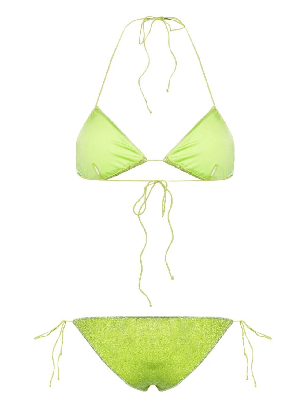 OSEREE SWIMWEAR-LUMIERE TWO PIECE-LTS601 LIME