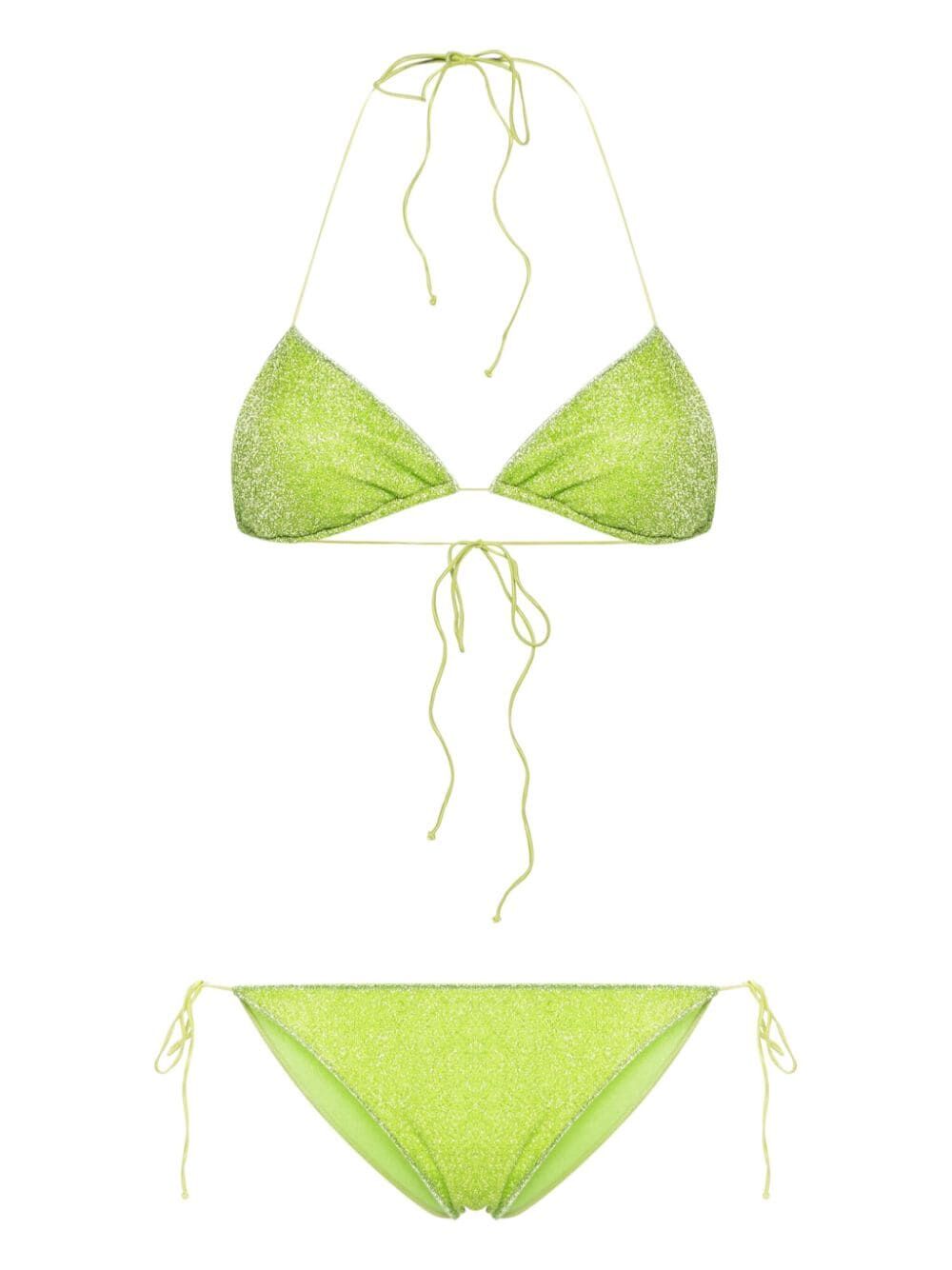 OSEREE SWIMWEAR-LUMIERE TWO PIECE-LTS601 LIME