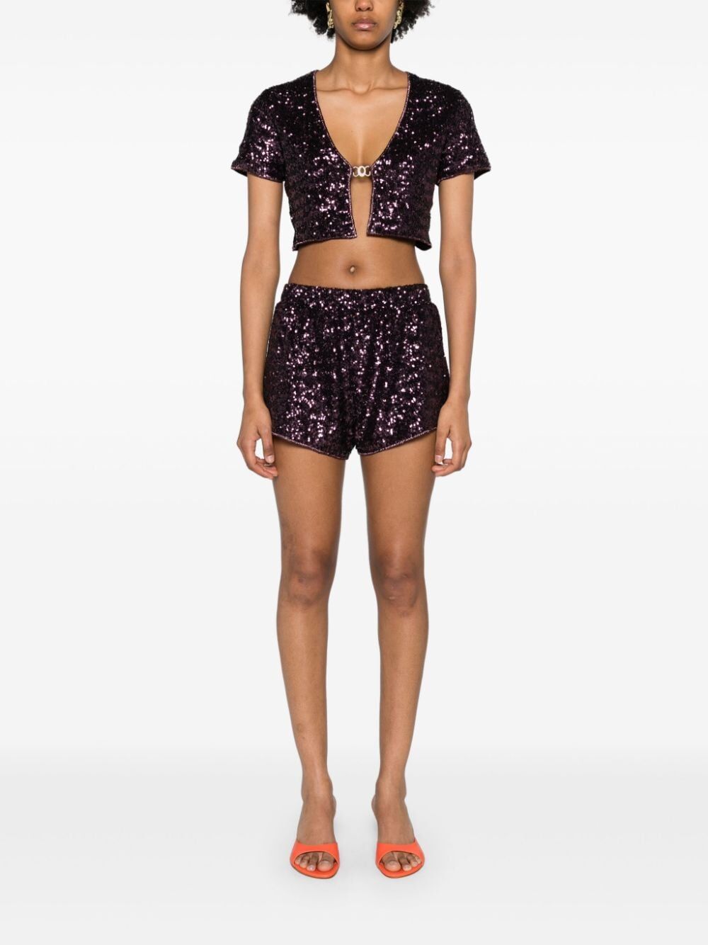 OSEREE SWIMWEAR-PAILLETTES SHORTS-