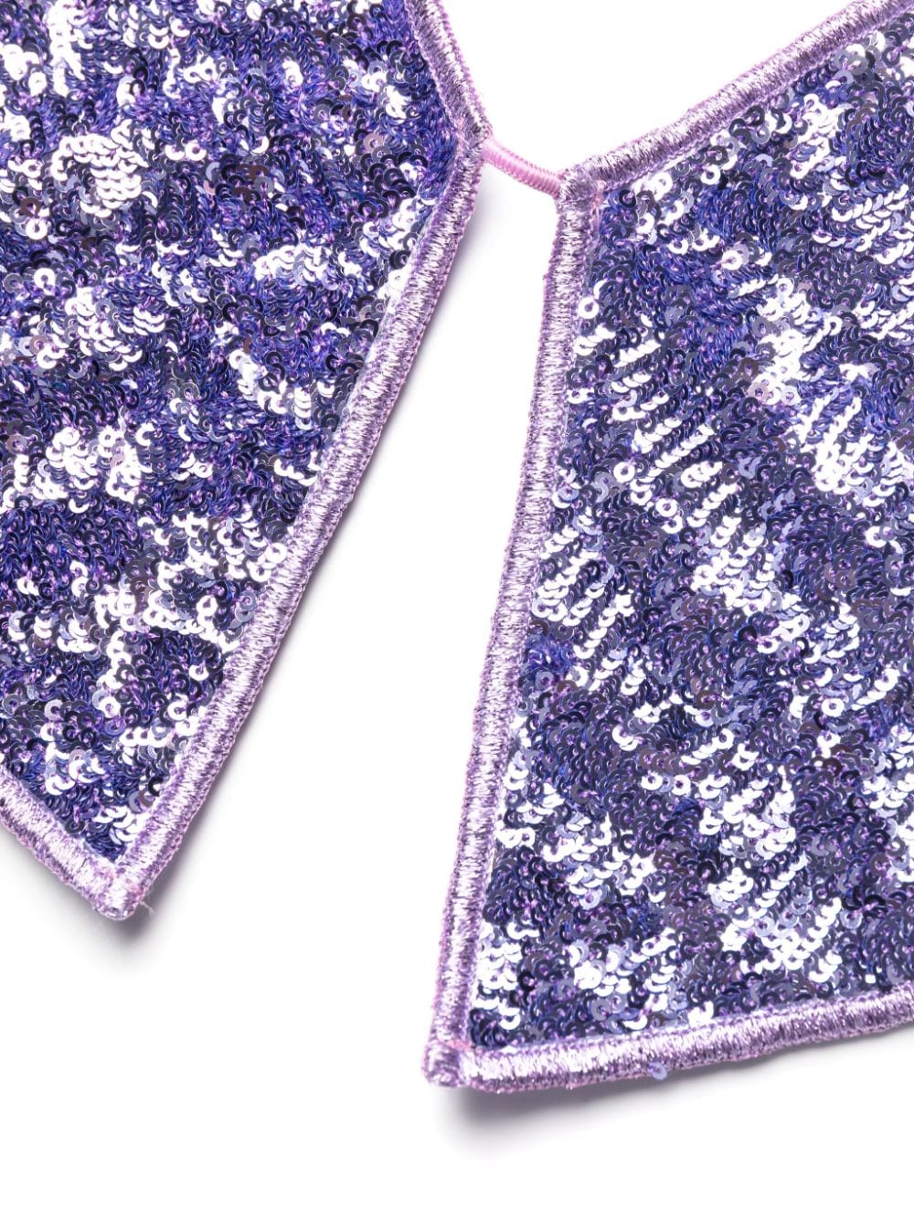 OSEREE SWIMWEAR-SEQUINS CUT OUT BANDANA-PTF235 LILAC