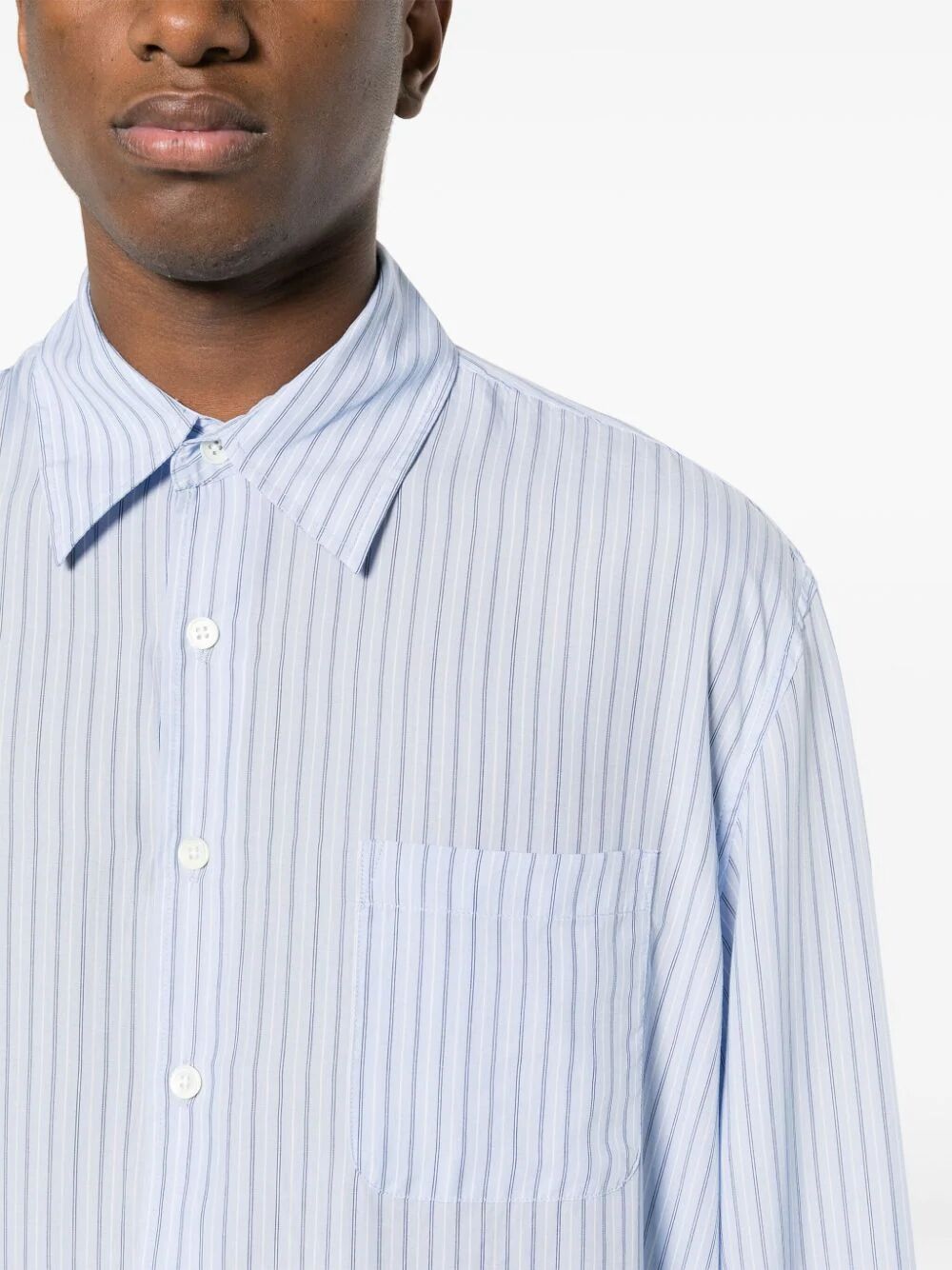 OUR LEGACY-ABOVE SHIRT-M2242AF FLAT CORP FLOATING TENCEL