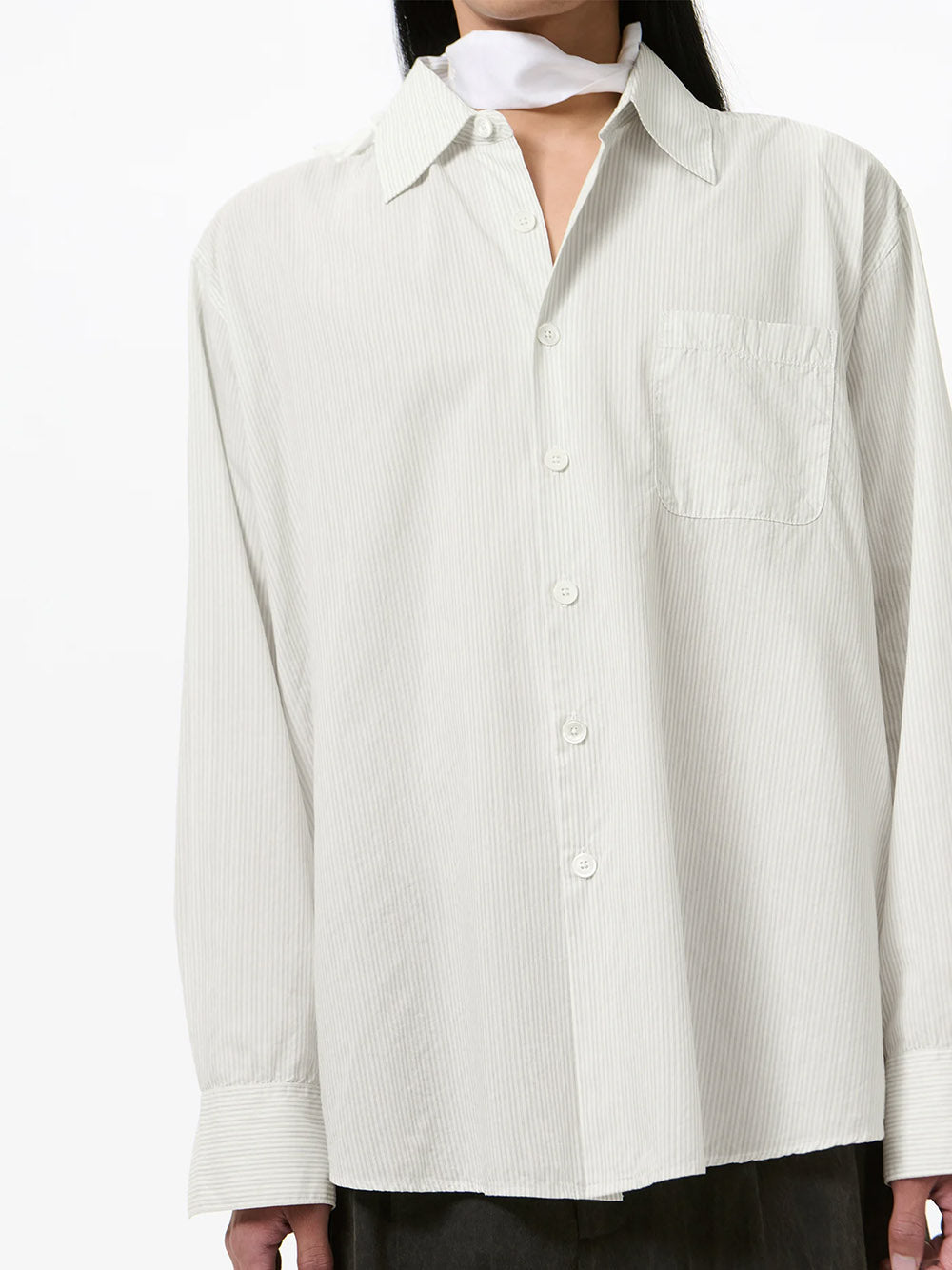OUR LEGACY-ABOVE SHIRT-M2262AI INDEX STRIPE COOLTHREAD CLOTH – Dope