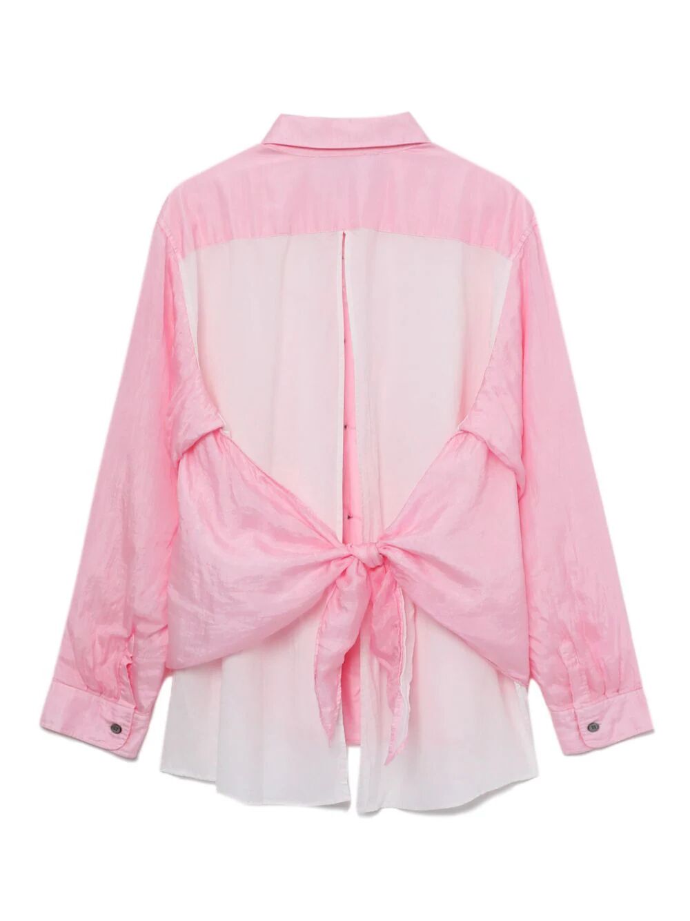 OUR LEGACY-APRON SHIRT-W2242ABC PINK COTTON SILK