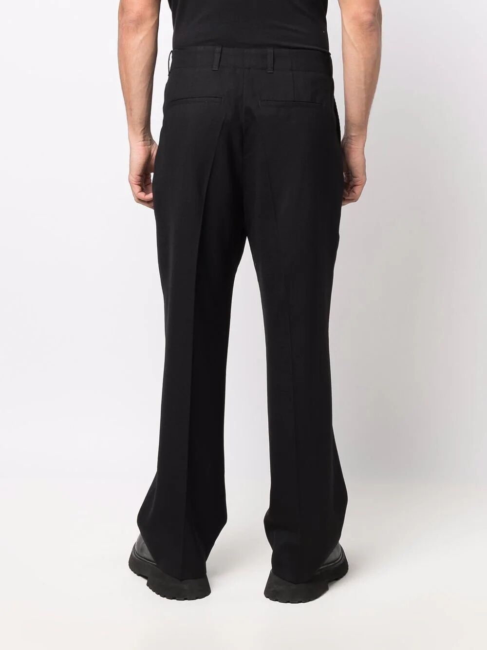 OUR LEGACY-BORROWED CHINO-M421BBPW BLACK PANAMA WOOL