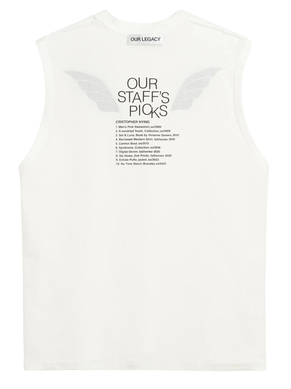 OUR LEGACY-BREATHE TANK-