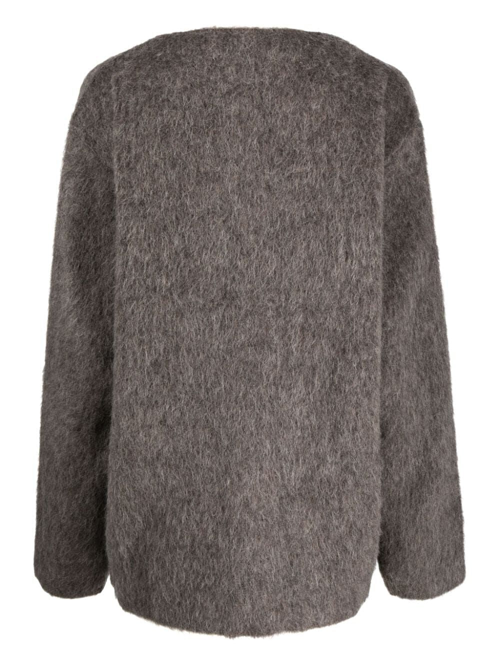 OUR LEGACY-CARDIGAN-W4236CM MOLE GREY MOHAIR