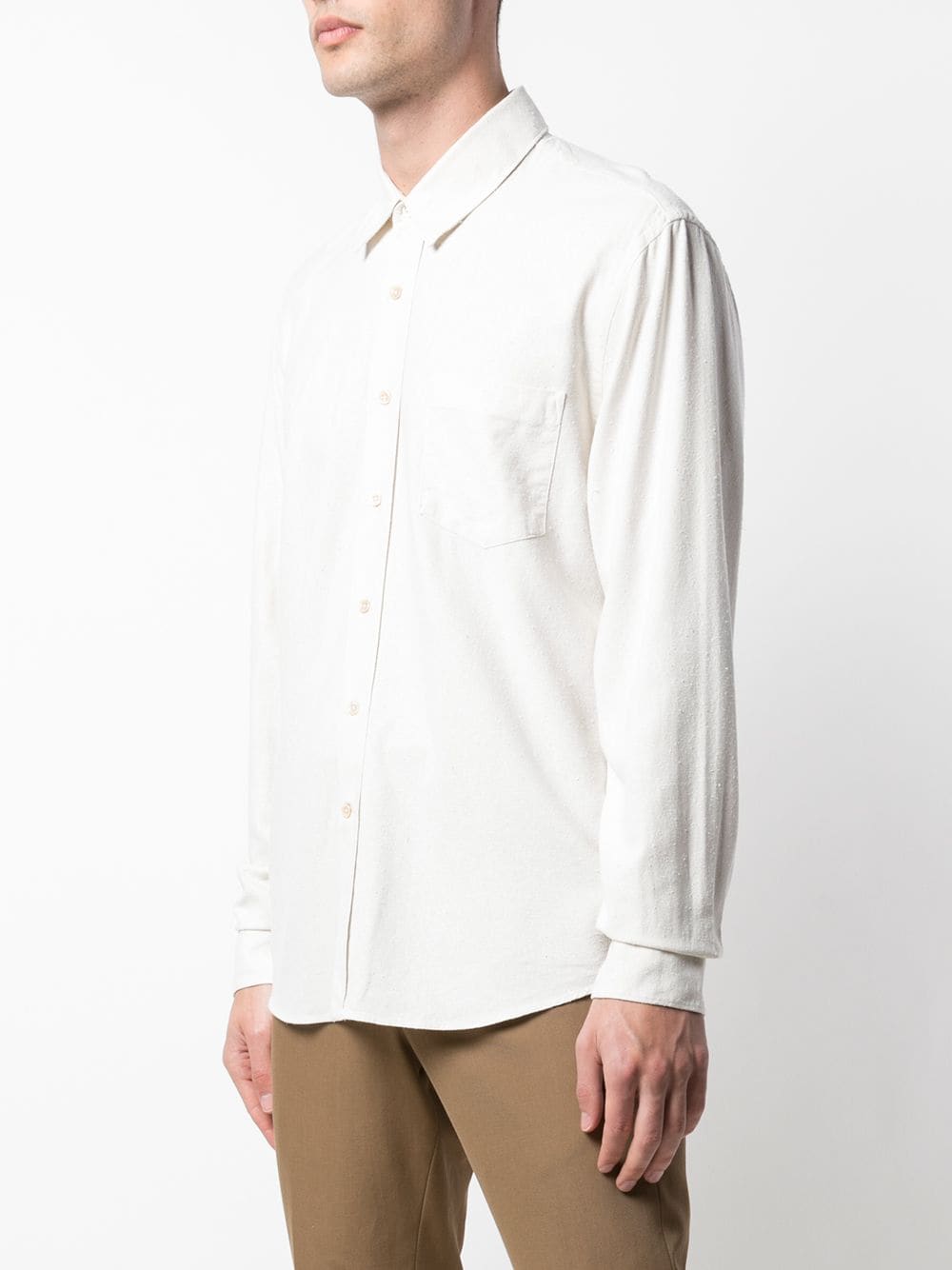 OUR LEGACY-CLASSIC SHIRT-COCSWS WHITE SILK