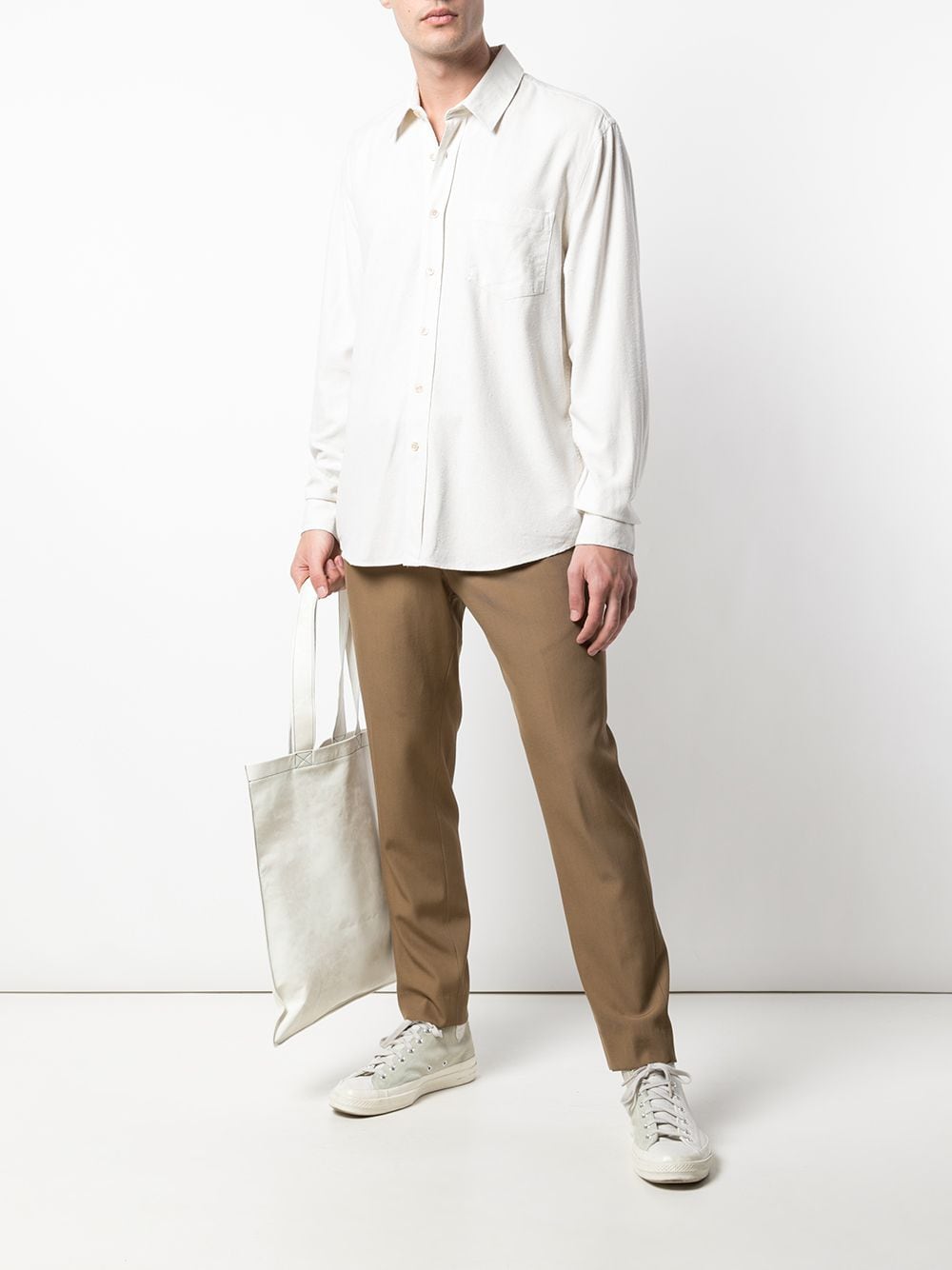 OUR LEGACY-CLASSIC SHIRT-COCSWS WHITE SILK