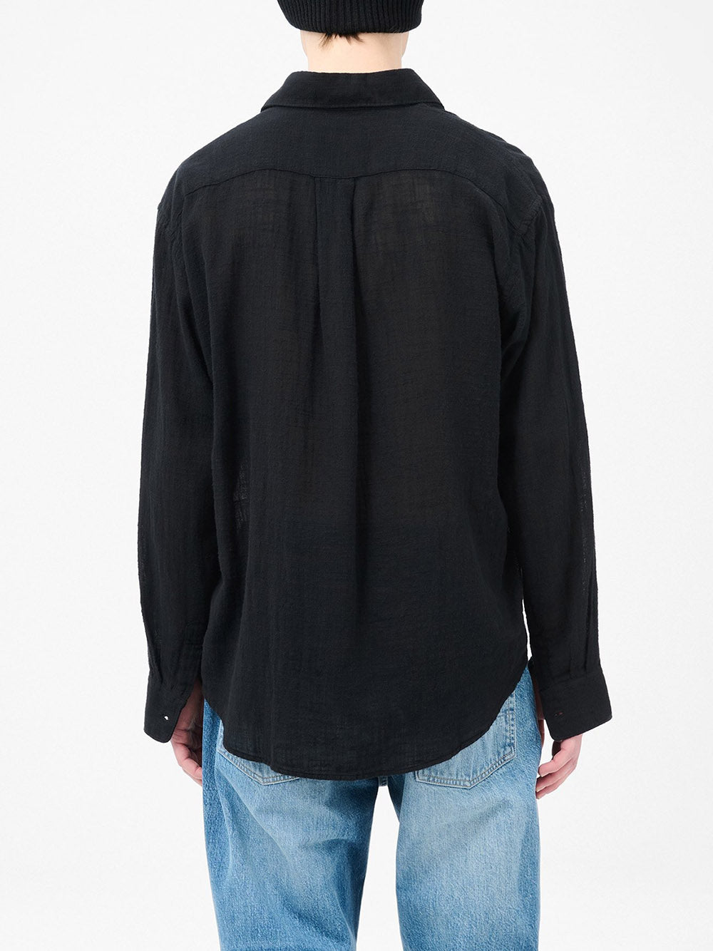 OUR LEGACY-COCO SHIRT-M2222CB WASHED BLACK AIR COTTON – Dope