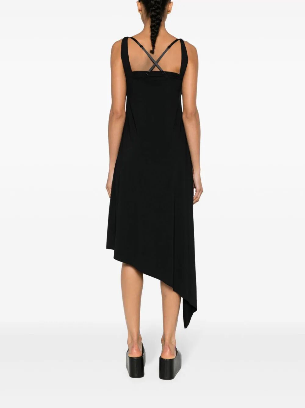 OUR LEGACY-HANG LONG DRESS-W2246JB BLACK SUPER SPORT JERSEY