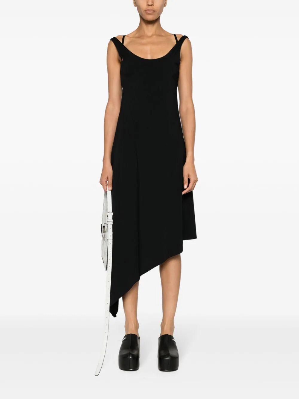 OUR LEGACY-HANG LONG DRESS-W2246JB BLACK SUPER SPORT JERSEY