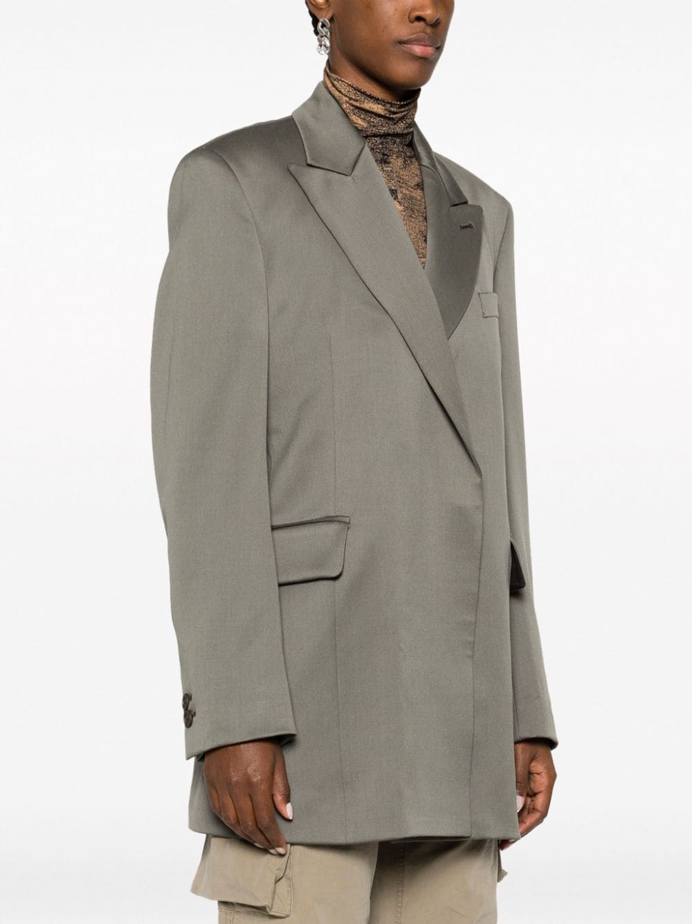 OUR LEGACY-MANTA BLAZER-W4230CMT MOLE GREY EXQUISITE WOOL