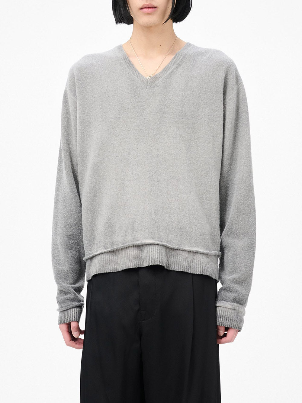 OUR LEGACY-PARALLEL V-NECK-