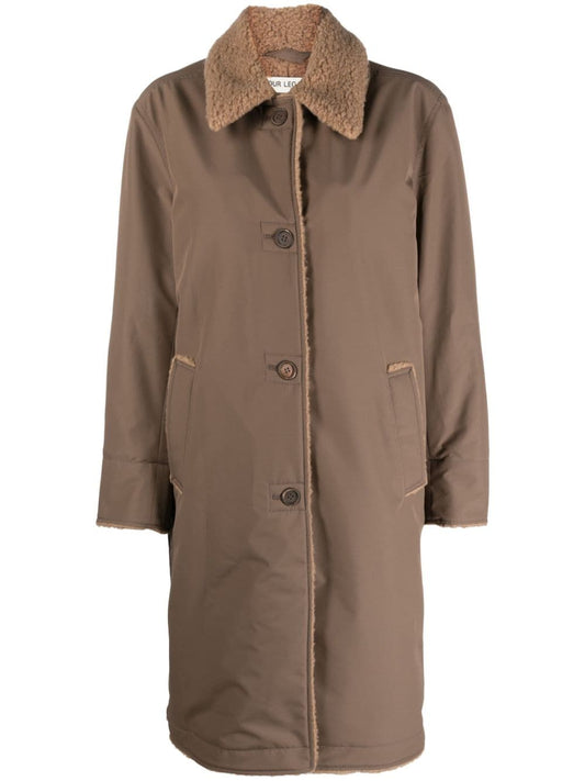 OUR LEGACY-POLAR COAT-W4231PMC MURKEY CLAY COMPACT TECH