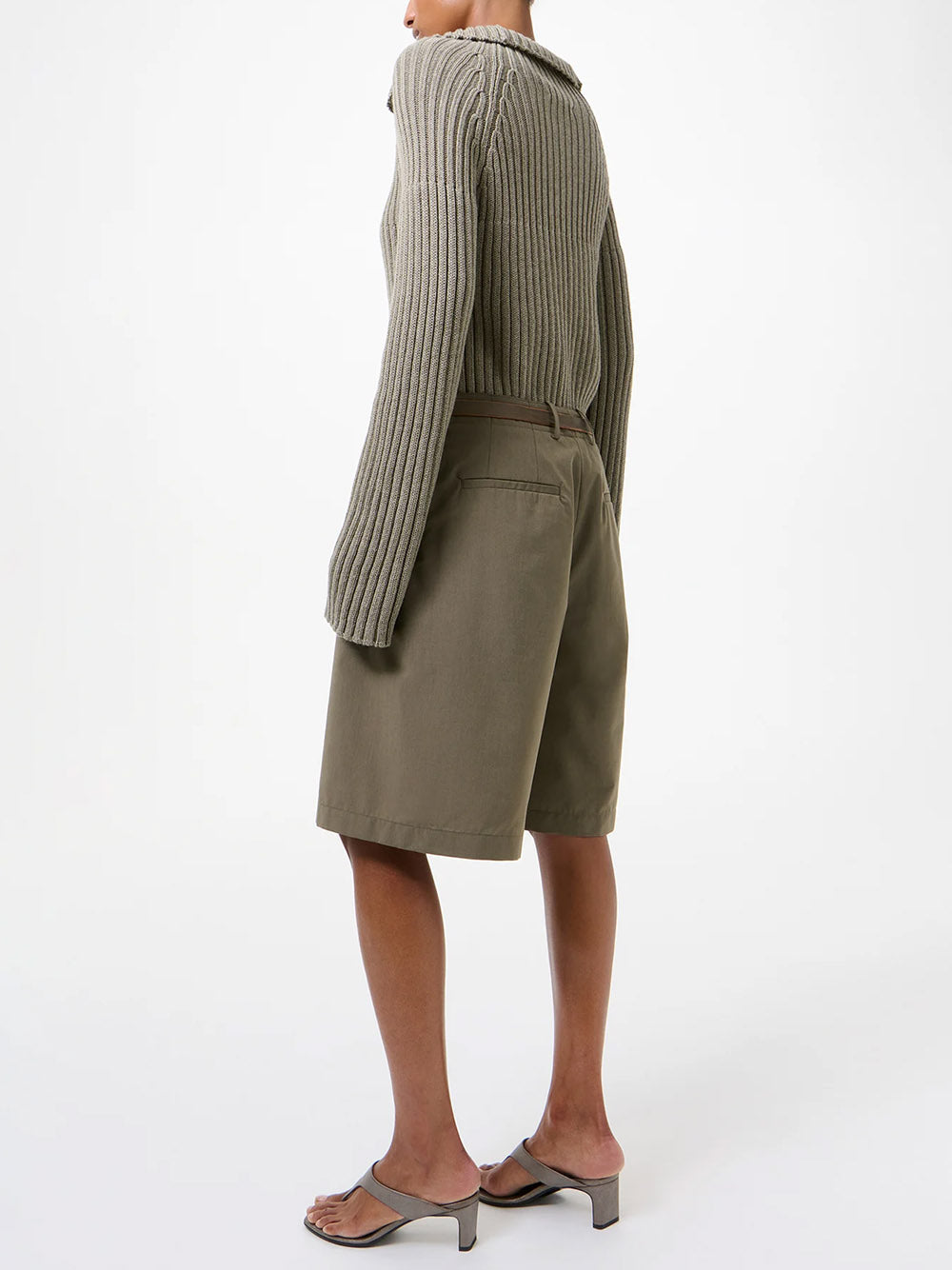 OUR LEGACY-PONTE SHORTS-