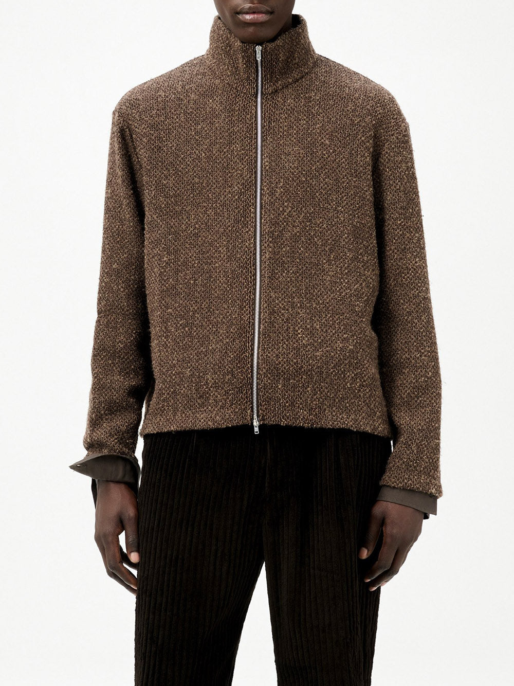 OUR LEGACY-SHRUNKEN FULLZIP POLO-