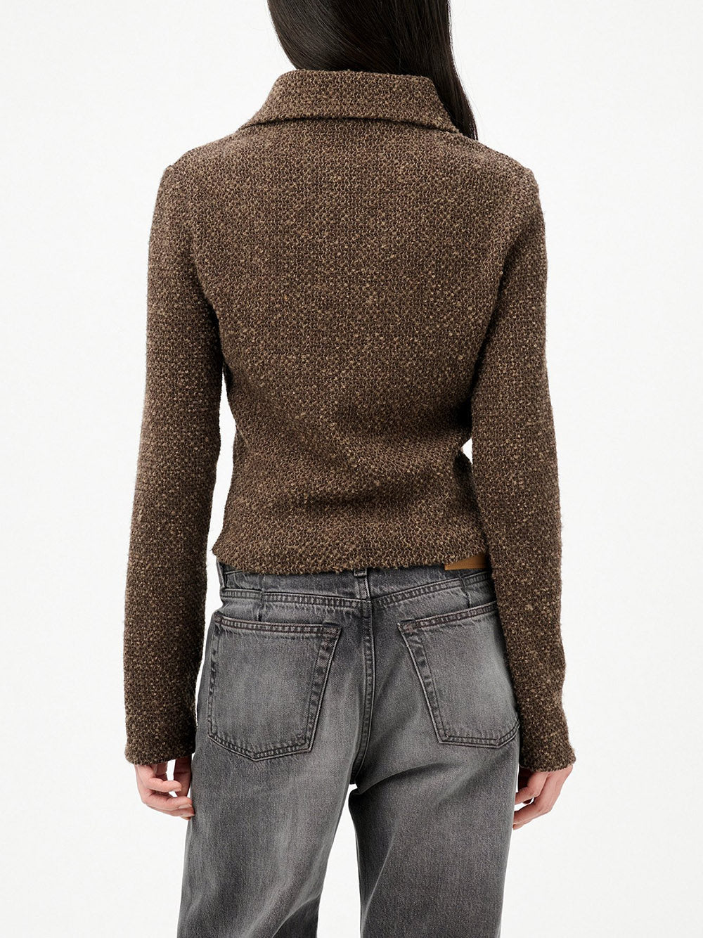 OUR LEGACY-SLIM ZIP LONGSLEEVE-