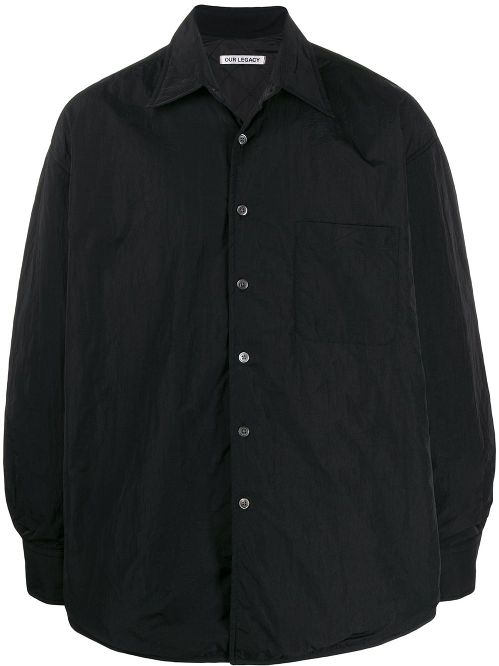 OUR LEGACY-TECH BORROWED JACKET-M4192TP PADDED BLACK