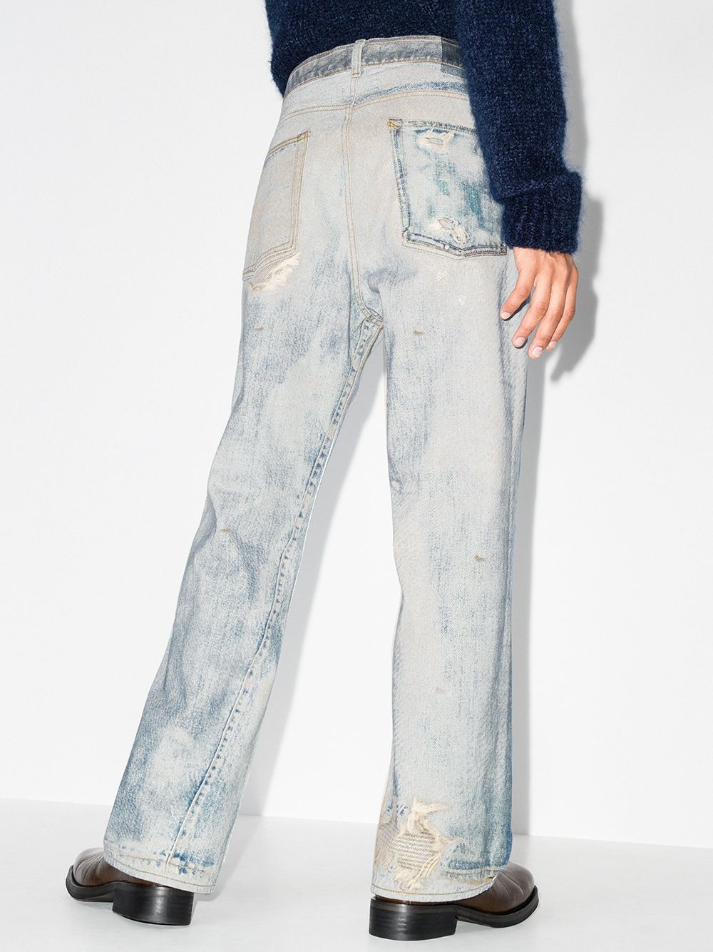 OUR LEGACY-THIRD CUT JEANS-M4205TDD DIGITAL DENIM PRINT