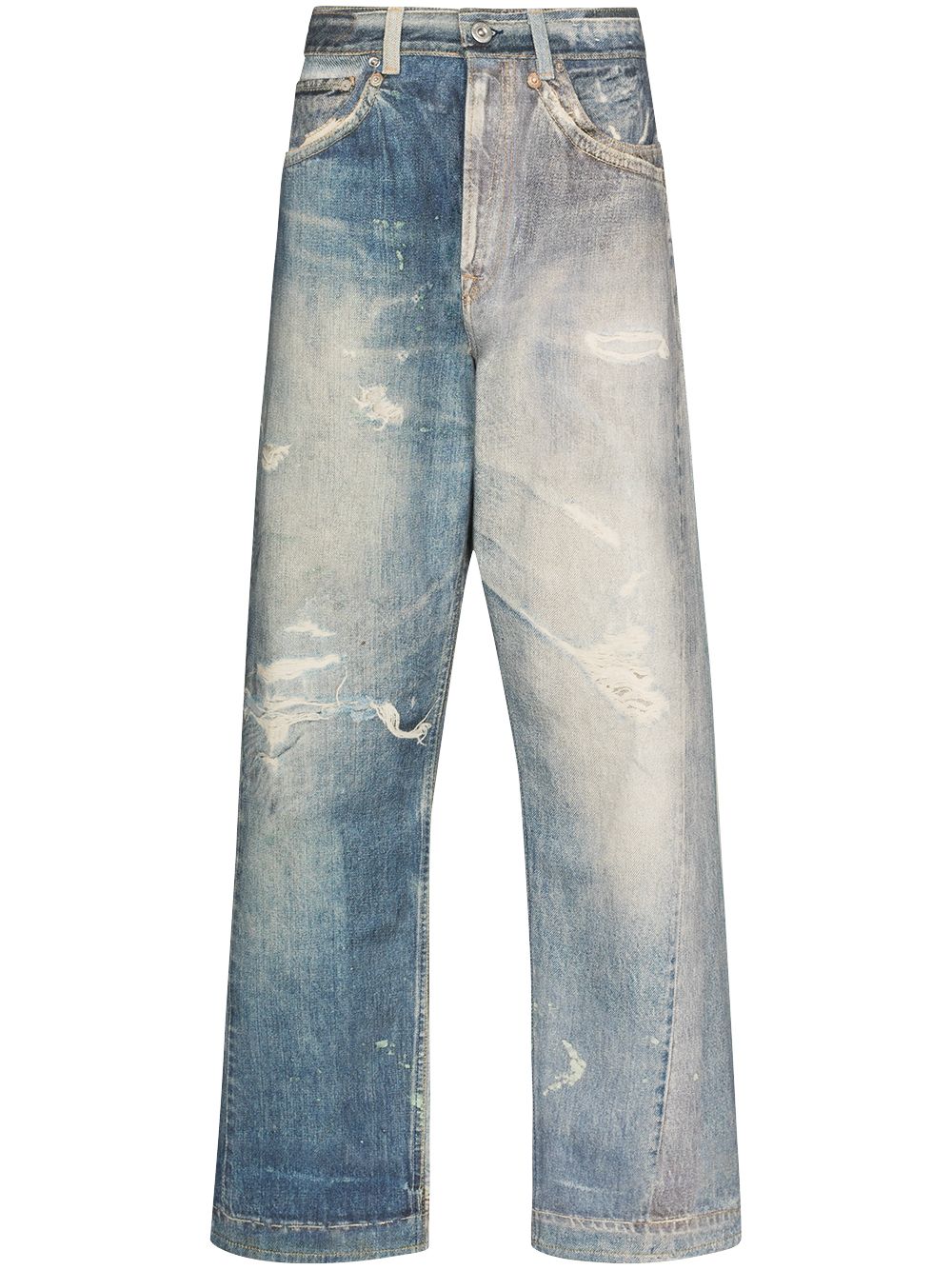 OUR LEGACY-THIRD CUT JEANS-M4205TDD DIGITAL DENIM PRINT