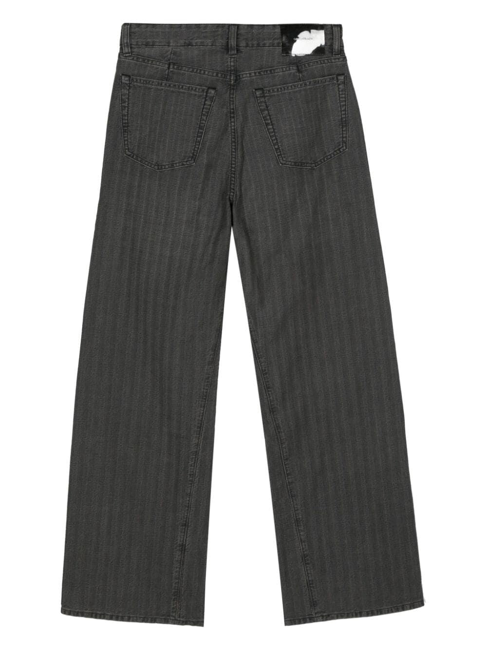 OUR LEGACY-TREBLE CUT JEANS-W2245RT WASHED GREY TORINO STRIPE