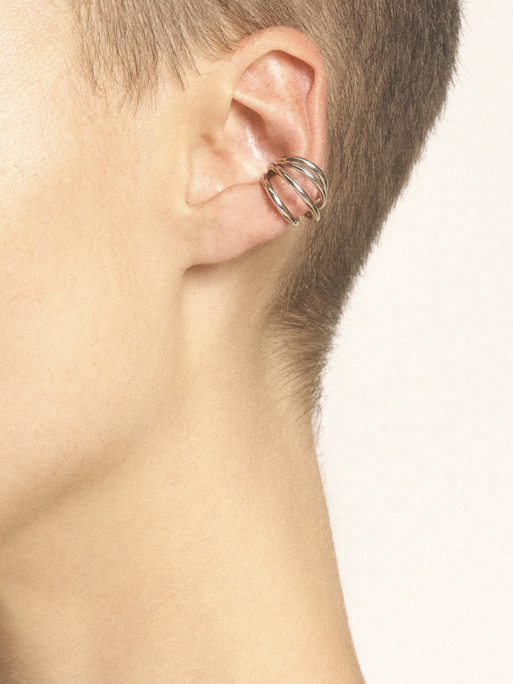 PANCONESI-Orbit Helix Ear Cuff Set-S26 EA025 P SILVER – Dope