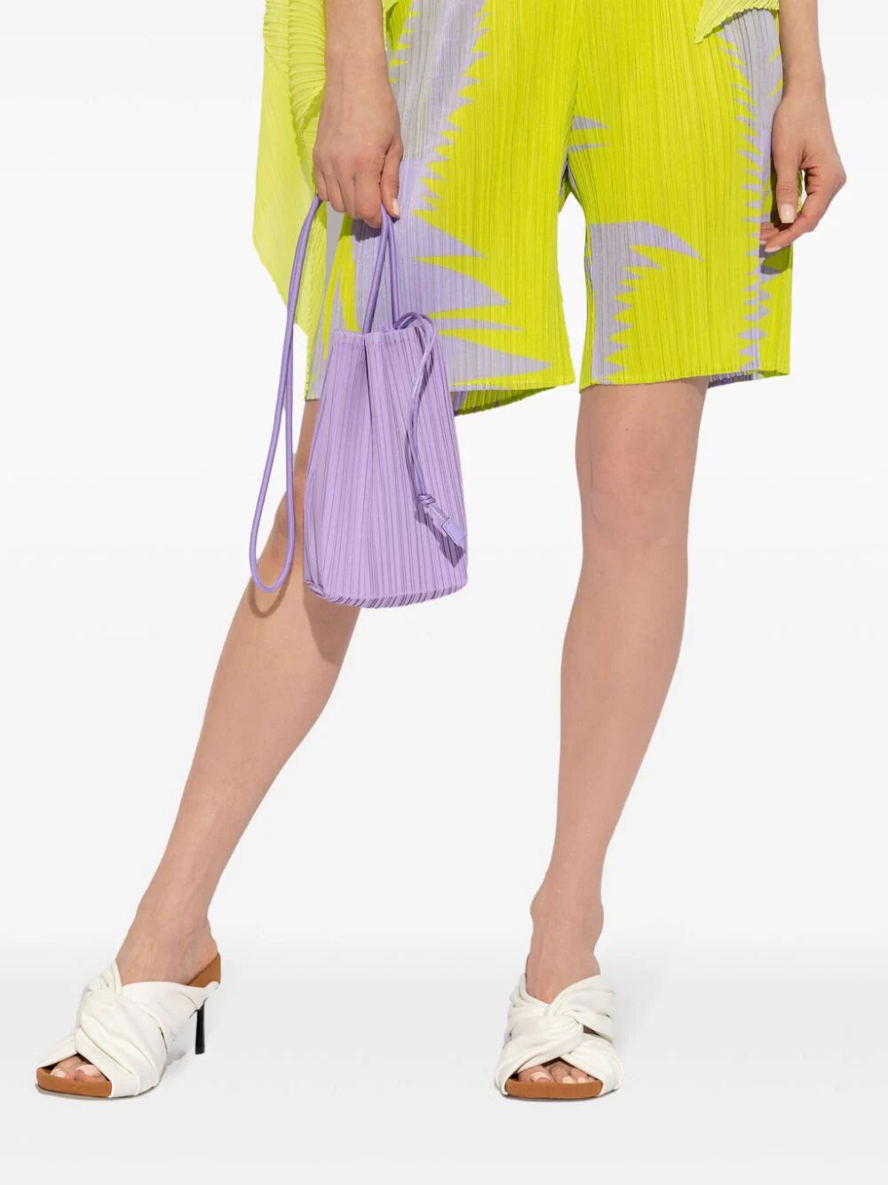 PLEATS PLEASE ISSEY MIYAKE-BLOOM PLEATS BAG-PP47AG571 82