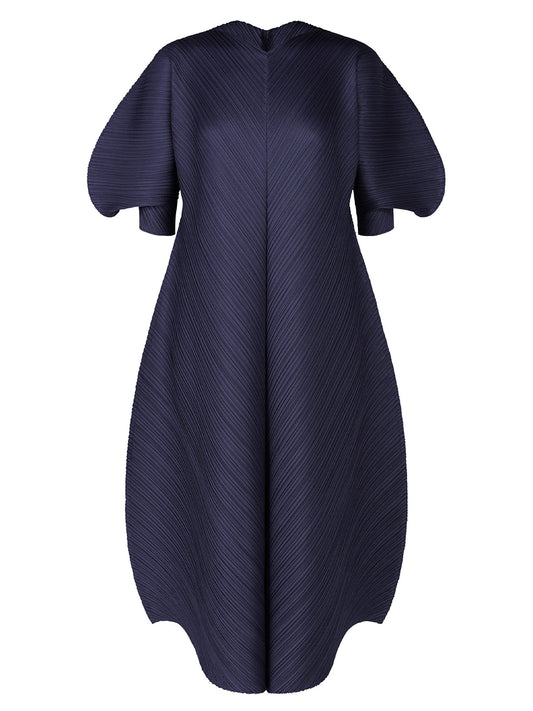 PLEATS PLEASE ISSEY MIYAKE-COAST DRESS-