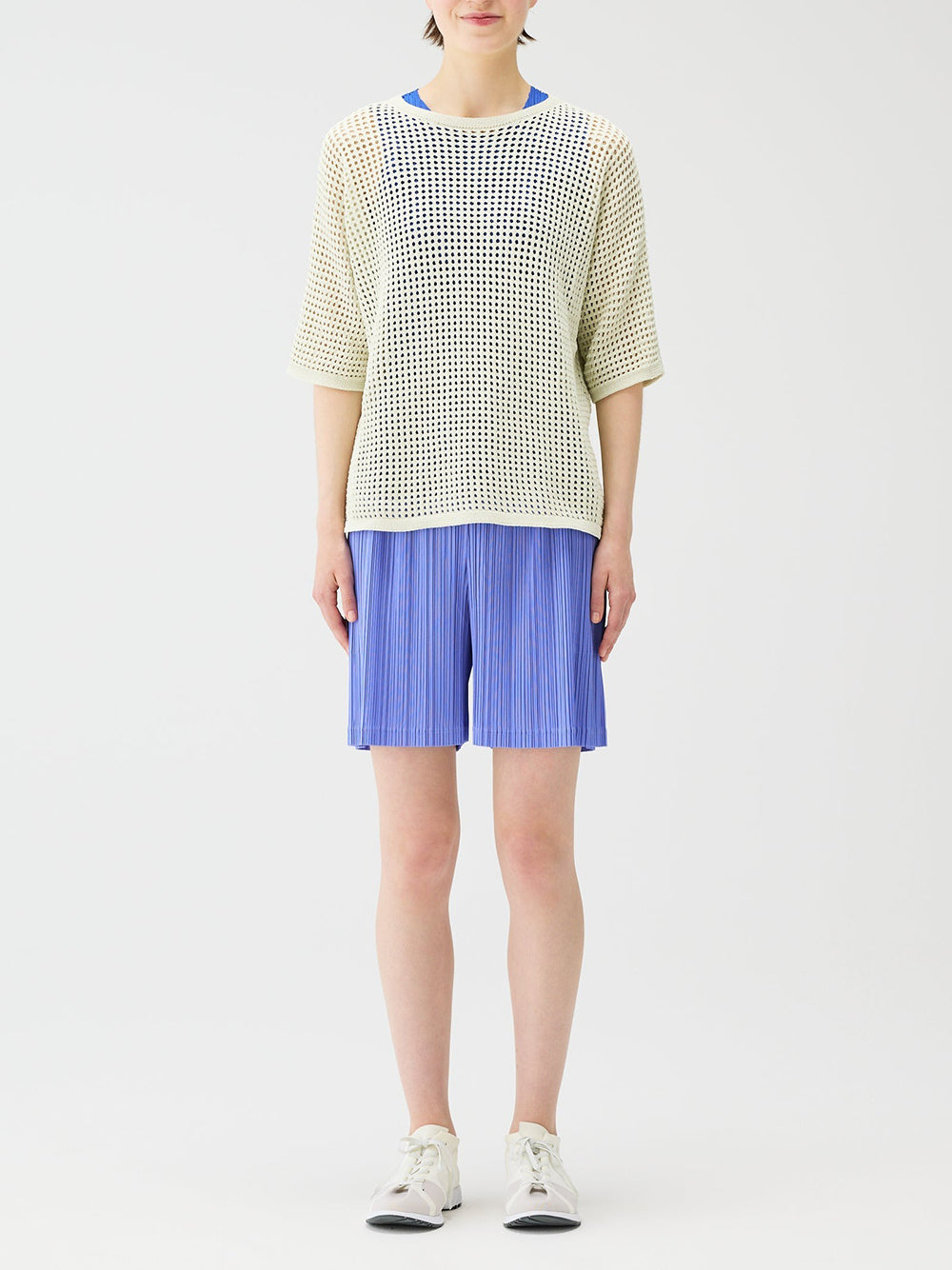 PLEATS PLEASE ISSEY MIYAKE-LOOP BOTTOMS-