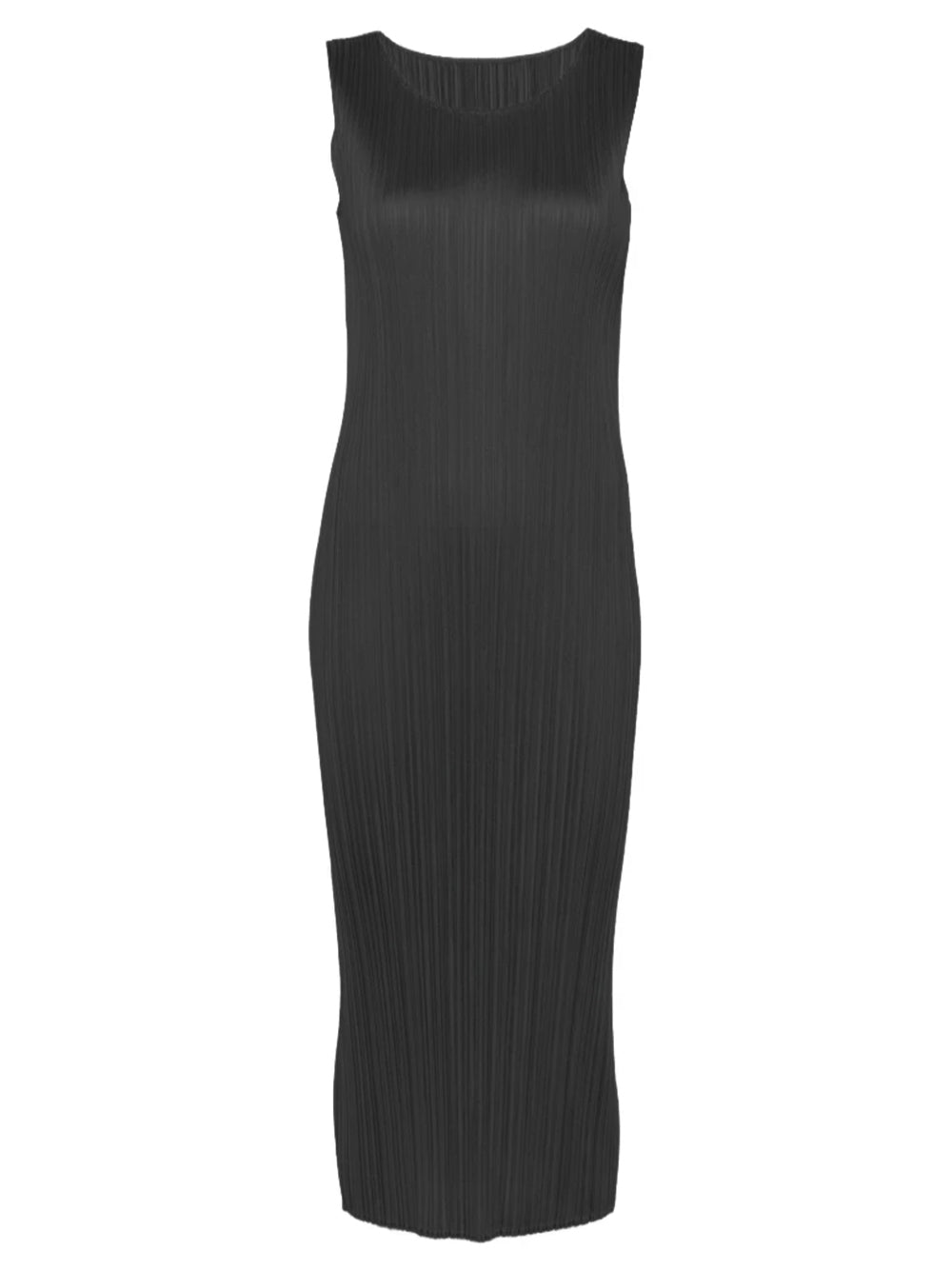 PLEATS PLEASE ISSEY MIYAKE-Pleated midi dress-