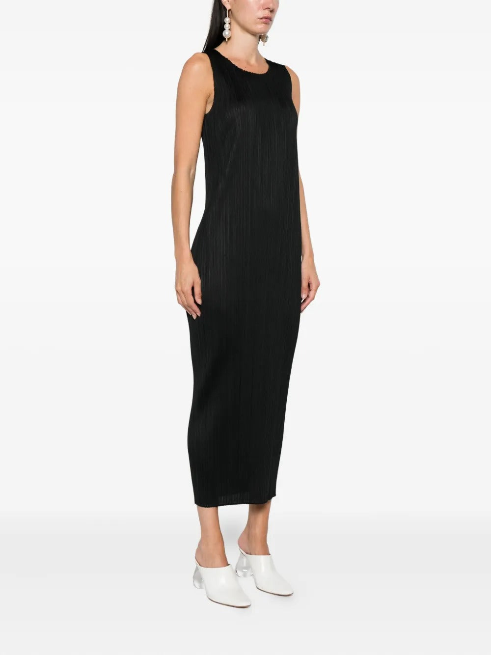miyake pleated dress Gem Pleats Dress La Garonne