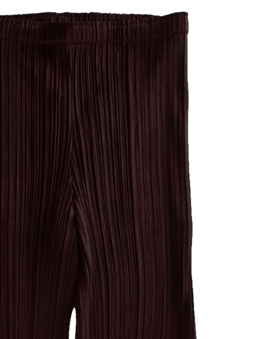 PLEATS PLEASE ISSEY MIYAKE-pleated split trousers-