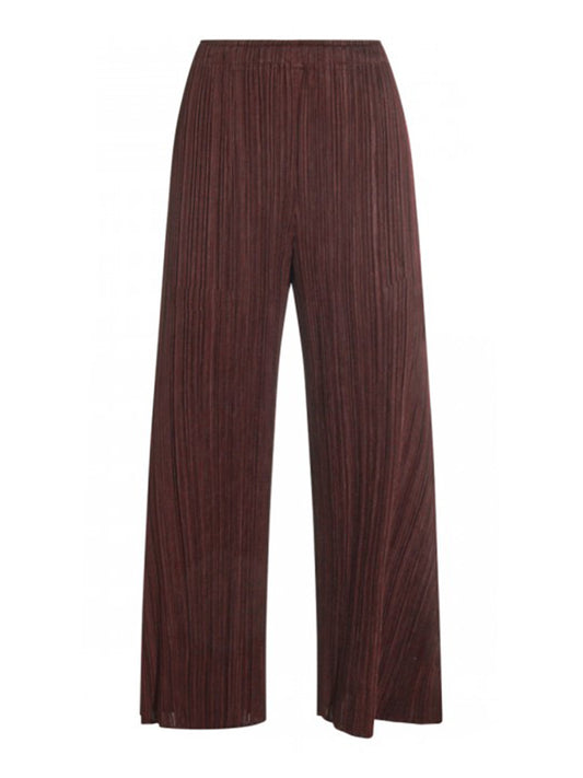 PLEATS PLEASE ISSEY MIYAKE-pleated trousers-