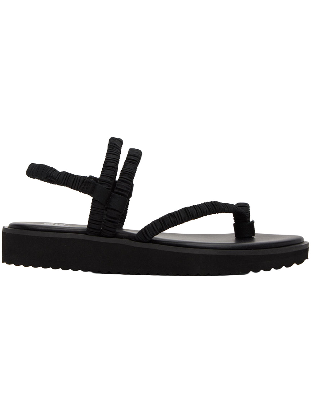 PLEATS PLEASE ISSEY MIYAKE-PLEATS STRAP SANDALS-